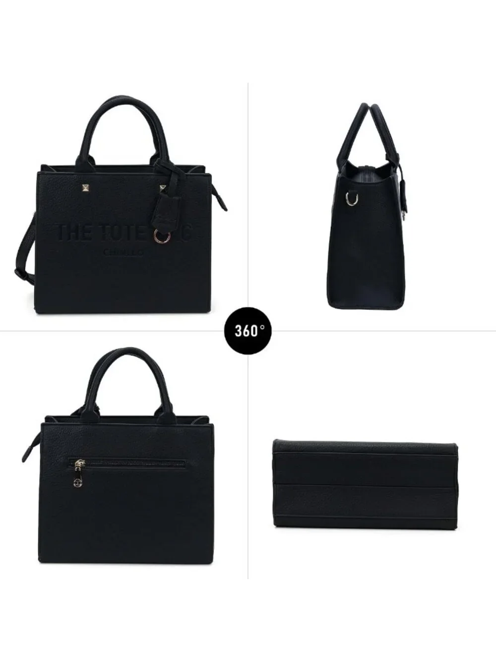 Stylish Tote Bag for Women - Versatile Top Handle Satchel with Shoulder Strap
